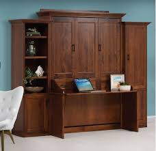 Kj Murphy Bed And Desk With Storage Units