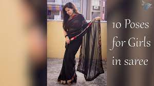 10 poses for s in saree