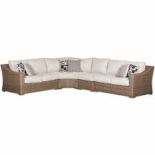 Target patio furniture replacement cushions. Beachcroft 4 Piece Outdoor Patio Sectional P791 854 846 851 Ashley Furniture Afw Com