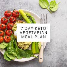 keto vegetarian meal plan keto low