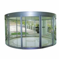 Glass Automatic Curved Sliding Door