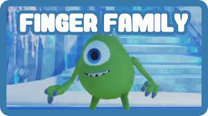 Monsters Inc Mike Wazowski in Frozen Arendelle GP - Finger Family Nursery  Rhyme Children Songs - YouTube