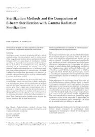 gamma radiation sterilization