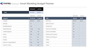 Wedding Budget Template Free Excel Spreadsheet