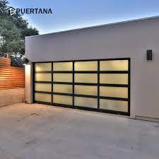 color aluminum gl garage door