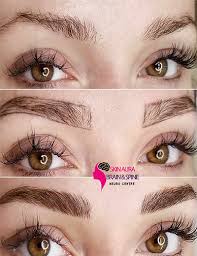 microblading eyebrows treatment in