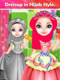 hijab princess salon spa makeover