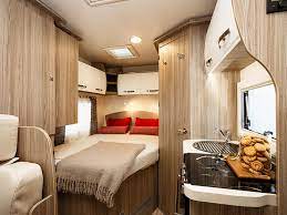 french bed motorhome spacious living