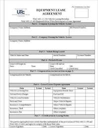 10 Equipment Lease Agreement Examples Pdf Doc