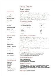 Cv for internship cv structure & format recruiters are busy, and if they can't find the information they're looking for in a flash, it could be game over for your application. 8 Internship Resume Templates Pdf Doc Free Premium Resume Templates Resume Template Internship Resume