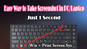 Allows you to take a screenshot of an active window and stores the image. How To Take Screenshot Using Print Screen Button Sysrq Windows Print Screen Sysrq Rj Solution Youtube