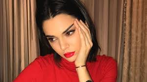 kendall jenner shares perfect eyebrow