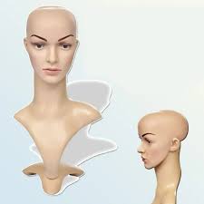 vidaxl female mannequin head wig model