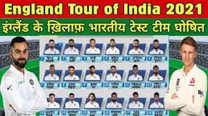 Jan 19, 2021, 20:32 ist. India Vs England 2021 Indian Team Final Squads For Test Series India Vs England Test Team Squad Youtube