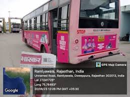 jaipur low floor bus branding service