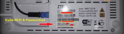Give password for your zte zxhn f609 router that you can remember (usability first). Gaya Terbaru 55 Password Wifi Router Zte F609