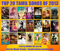 Top 20 Tamil Songs Of 2013 Kmak Reviews