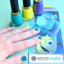 monsters university nails brie brie