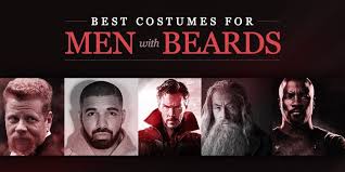 best costumes for men with beards in