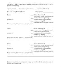 Class Evaluation Template Inspirational Gallery Class Evaluation