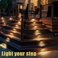 led solar lamp path stair outdoor