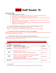 Key Fall Exam 11