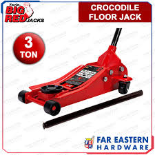 torin big red crocodile floor garage