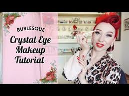 easy crystal burlesque eye makeup