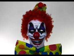 scary clown makeup tutorial for