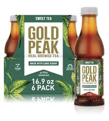 sweet tea real brewed tea gold peak