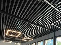 sliding baffle ceiling panels by cbi europe