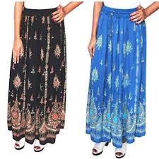 Sharvgun Womens Combo Pack Of Indian Long Skirts With