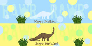 Party With Dinosaurs Dinosaur Themed Birthday Party