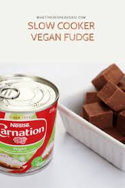 slow cooker vegan fudge recipe what