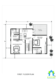 1 bhk floor plan for 20 x 40 feet plot