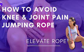 knee joint pain jumping rope