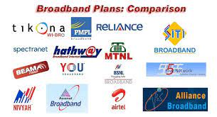 Select Broadband Plan Of Tsp Or Isp