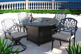 Elisabeth 5pc Outdoor Dining Set With