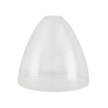 Bell Clear Glass Lamp Shade 23cm