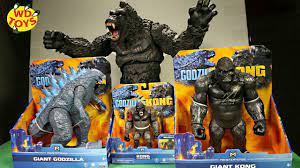 NEW Godzilla Vs Kong Toys Movie 2020 Unboxed Monsterverse King Kong Vs G...  | King kong vs godzilla, King kong, Kong toys