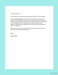 application letter template in pdf