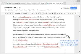 How To Link To A Specific Paragraph Of A Google Document