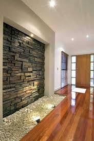 Elegant Stone Wall Interior Design