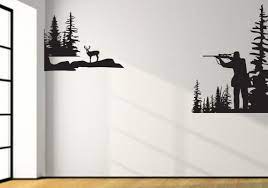 Whitetail Deer Hunting Wall Decal 96