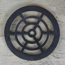 Cast Iron Circular Drain Or Vent Cover 8