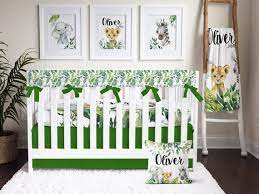 Baby Boy Safari Crib Bedding Set