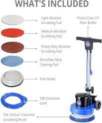 tile and grout cleaning machine for