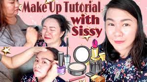 make up tutorial with sissy you