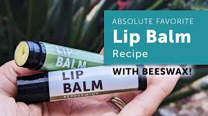 how to make lip balm with beeswax