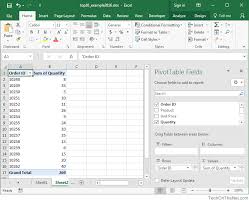 Ms Excel 2016 How To Show Top 10 Results In A Pivot Table